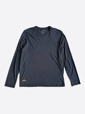 Chrome Hearts Black Leather Patch Longsleeve T-Shirt